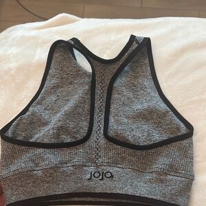 Gray Sports Bra